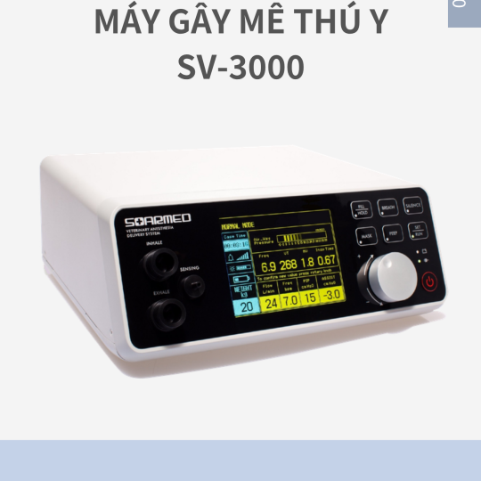 MÁY GÂY MÊ THÚ Y SV-3000