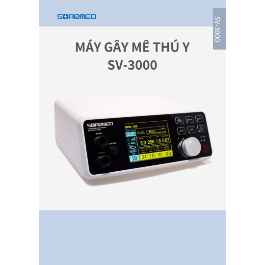 MÁY GÂY MÊ THÚ Y SV-3000